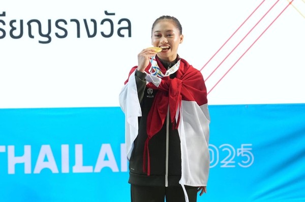 Patricia Geraldine Debut Wushu Di SEA Games 2025