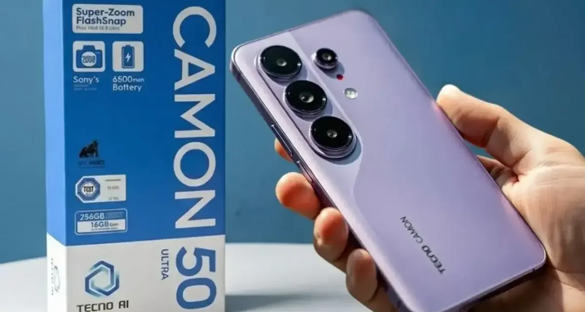 Tecno Camon 50 Slim: Mengulas Desain Tipis Dan Fiturnya